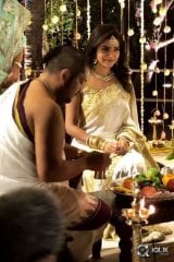 Naga Chaitanya and Samantha Engagement Photos